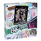 BLOPENS Xtra Glitter Creatures Set art kit (British brand)