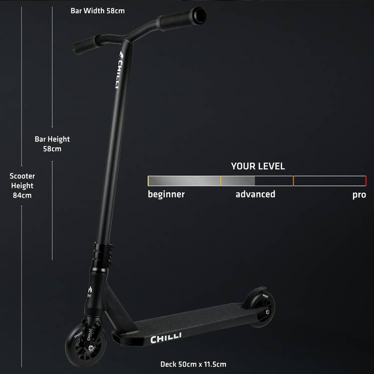 Chilli Reaper stunt scooter kids 110mm wheels, imported from the UK