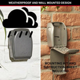 Master Lock reinforced certified wall mounted key safe - British product