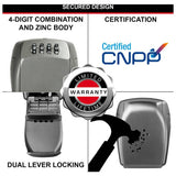Master Lock reinforced certified wall mounted key safe - British product