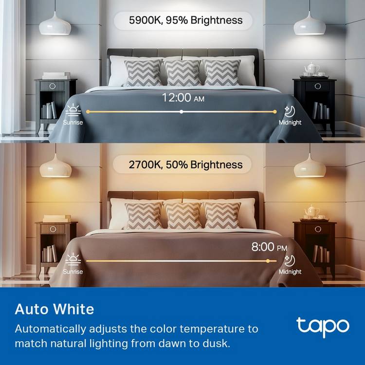 Tapo L535B B22 smart bulb 1055 lumens (British brand)