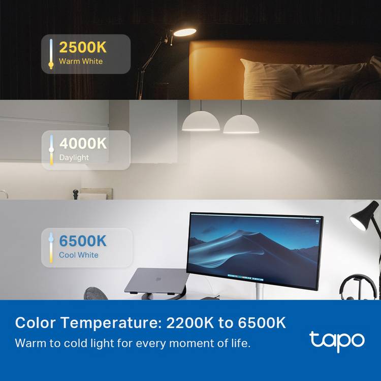 Tapo L535E Matter-certified smart bulb E27 - British product