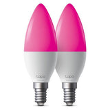 Argos Tapo L430C 2-pack E14 Smart Dimmable Multicolour Light Bulb- Buy online at McGrocer