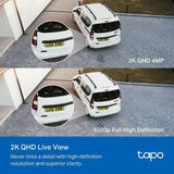 Tapo C720 floodlight camera 2K outdoor security, imported from the UK