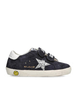 Golden Goose Kids Leather Old School Sneakers