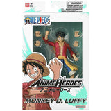 Anime Heroes One Piece Luffy action figure 17cm (British brand)