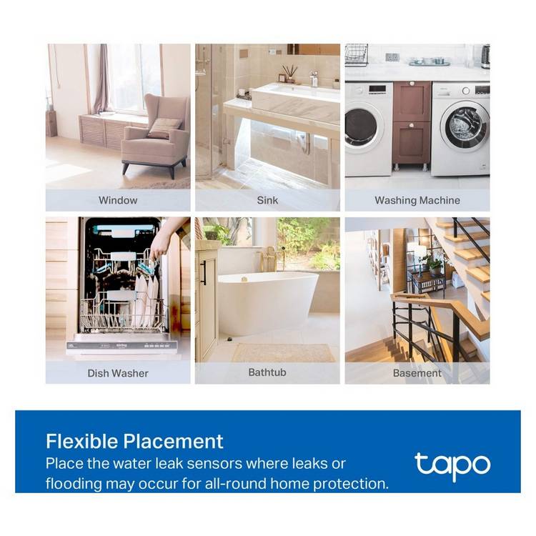 Tapo T300 smart water leak sensor compact (British brand)