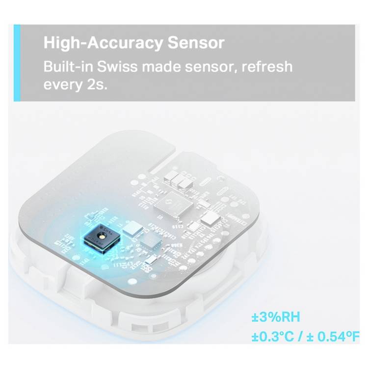 Tapo T310 smart thermometer and humidity sensor, UK version