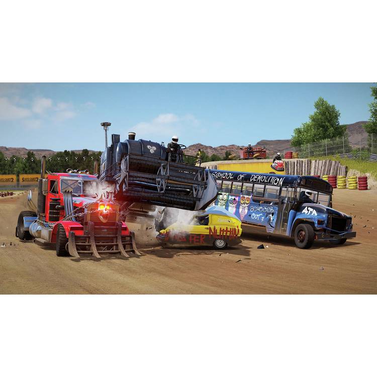 Wreckfest PS5 game disc for demolition derby racing - British product
