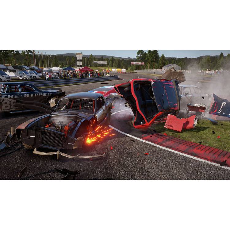 Wreckfest PS5 game disc for demolition derby racing - British product