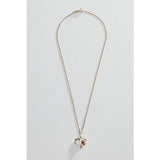 Moon & Back mum heart gold plated silver pendant with chain, UK version