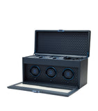 WOLF Earth Triple Watch Winder apple leather - British product