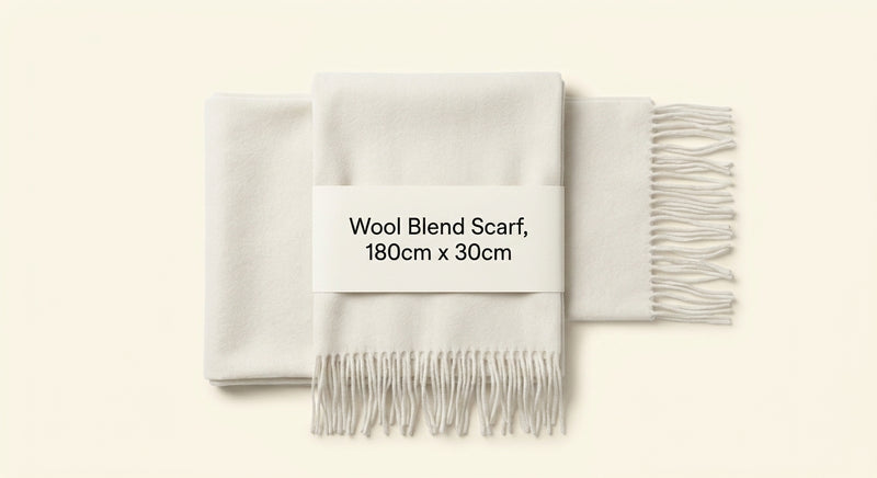 Burberry wool thistle shield scarf - British product