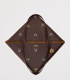 LOEWE Louis Wain XL calfskin puzzle fold tote bag (British brand)