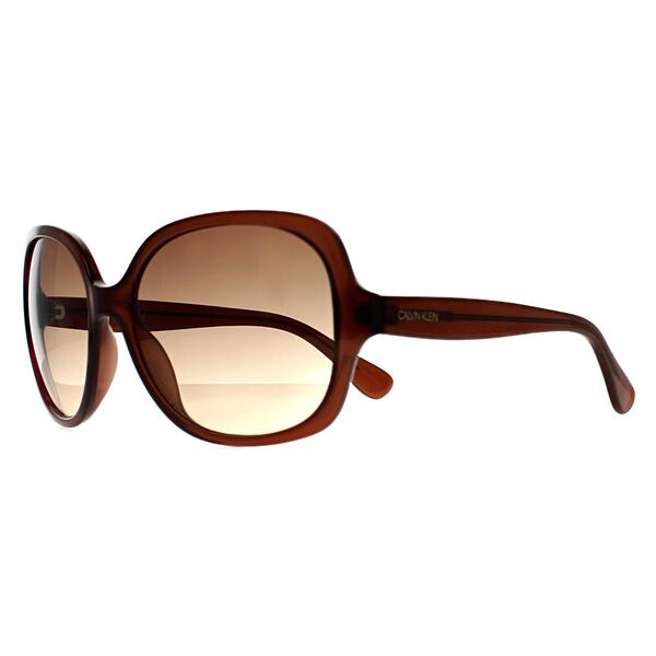 Calvin Klein sunglasses cat-eye brown gradient, imported from the UK