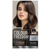 Superdrug Colour Freedom Permanent Hair Colour 5.0 Natural Brown Hair Dye Kit 185ml- Buy online at McGrocer