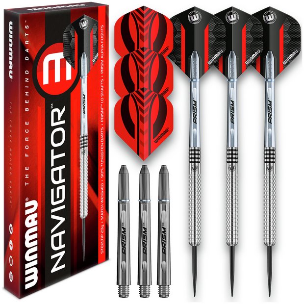 Winmau Navigator 23G darts set, imported from the UK