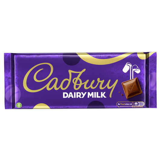 Cadbury Dairy Milk Chocolate Bar Large 360g GOODS Sainsburys   