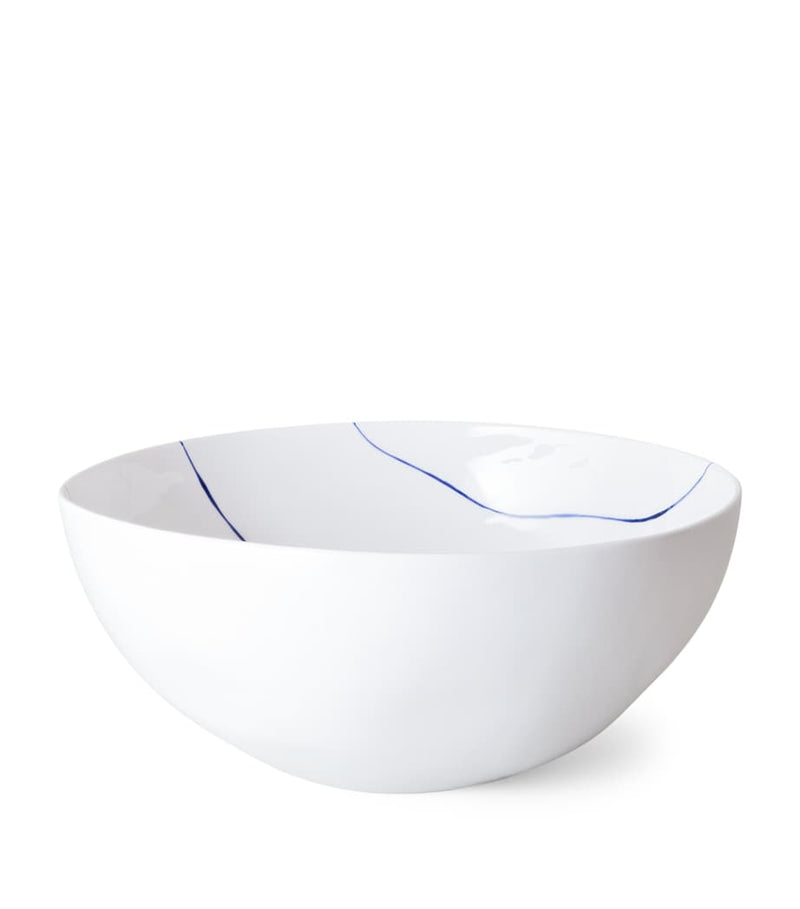 Feldspar Stripe deep serving bowl 25cm fine bone china, imported from the UK