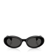 Harrods Miu Miu Oval Wrap-Around Sunglasses- Buy online at McGrocer