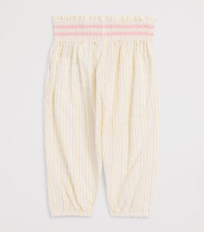 Pantalons rayés en coton pour enfants avec ceinture élastiquée, 3 mois à 4 ans - Acheter en ligne sur McGrocer