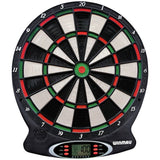 Winmau electronic dartboard with soft tip darts (British brand)