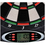 Winmau electronic dartboard with soft tip darts (British brand)