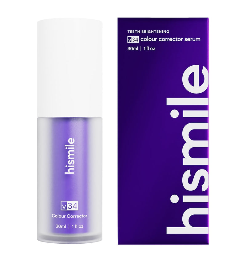 hismile V34 Colour Corrector teeth brightener 30ml, imported from the UK