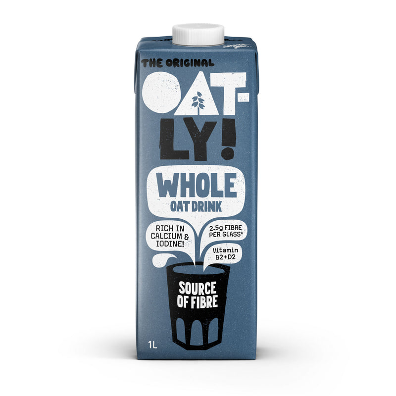 Oatly Original Whole Oat Drink 1L, imported from the UK