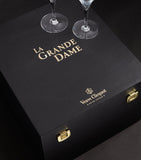 Veuve Clicquot La Grande Dame Inkwell Champagne Case mixed vintage 6 x 75cl (British brand)