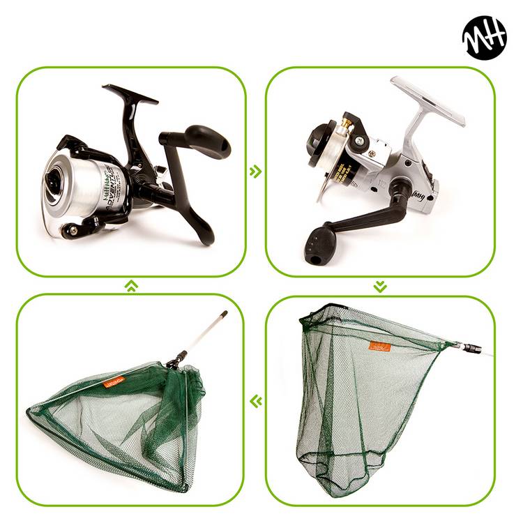 Matt Hayes coarse fishing set with rods reels and tackle - British product