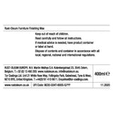 Rust-Oleum finishing wax clear matt 400ml, UK version