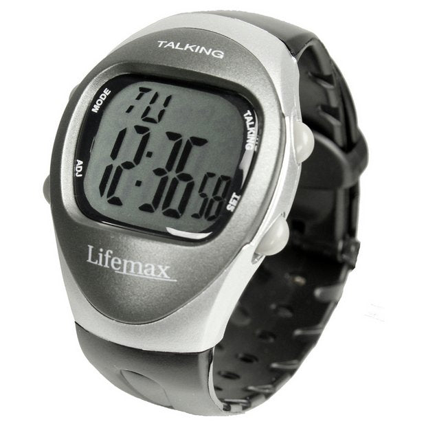 Lifemax Digital Talking Watch with large LCD display (British brand)