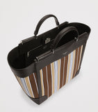 Dolce&Gabbana striped Sicily tote bag, imported from the UK