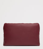 Weekend Max Mara Pasticcino leather clutch bag (British brand)