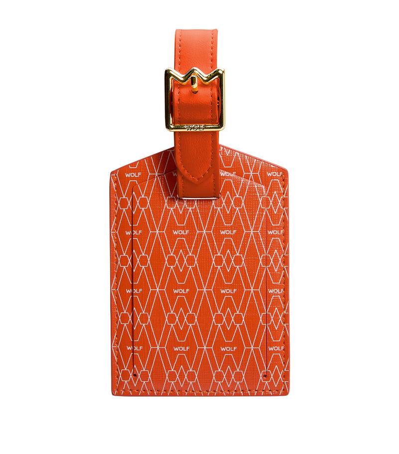 WOLF Vegan Signature luggage tag (British brand)