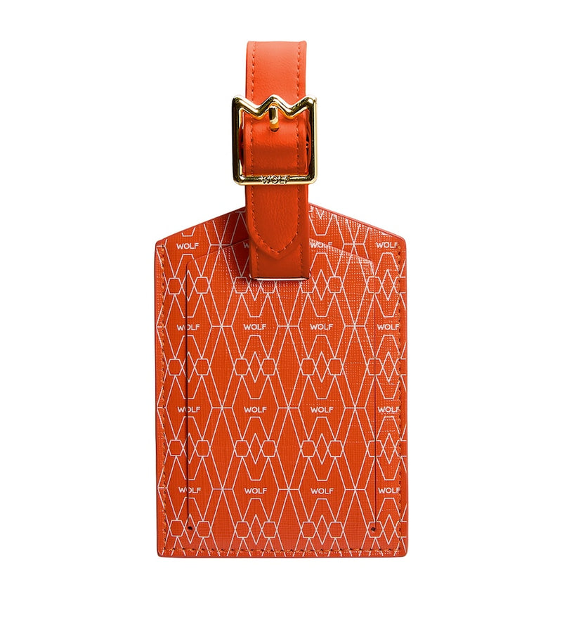 WOLF Vegan Signature luggage tag (British brand)