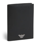 Harrods Emporio Armani Saffiano Leather Passport Holder- Buy online at McGrocer