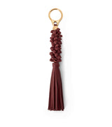 Harrods LOEWE Calfskin Braided Knot Charm Keychain- Buy online at McGrocer