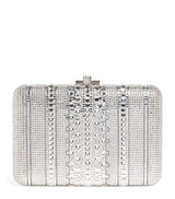 Harrods Judith Leiber Crystal Lattice Slim Slide Clutch Bag- Buy online at McGrocer