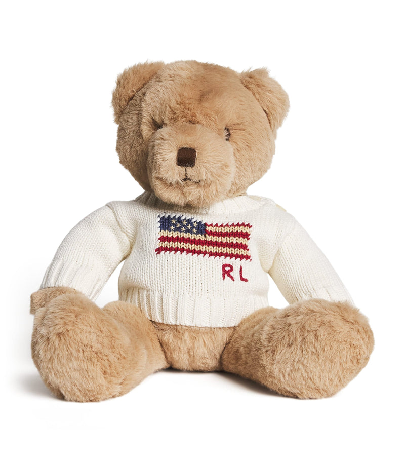 Ralph Lauren Polo Bear soft toy 20cm, imported from the UK