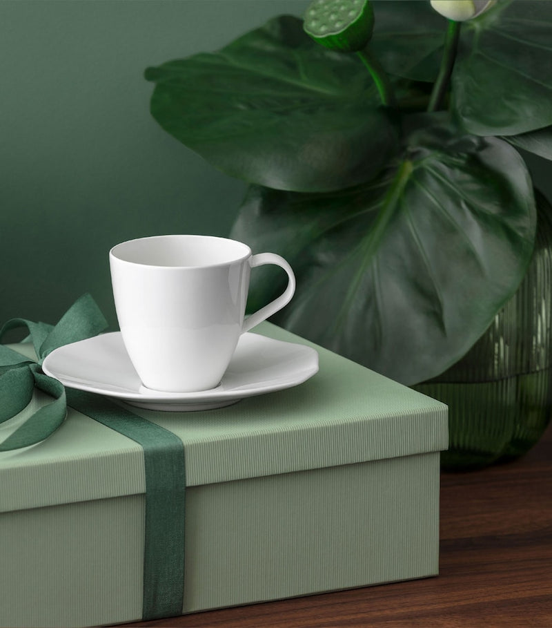Villeroy & Boch Pura coffee cup saucer, UK version