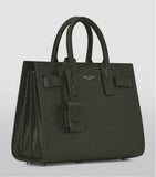 Saint Laurent Nano Sac de Jour croc-embossed tote bag (British brand)