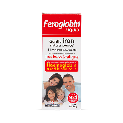 Holland & Barrett Vitabiotics Feroglobin Liquid Iron Supplement 200ml- Buy online at McGrocer