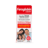 Vitabiotics Feroglobin liquid iron supplement 200ml (British brand)