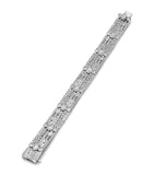 Boodles platinum diamond bracelet National Gallery inspiration, UK version