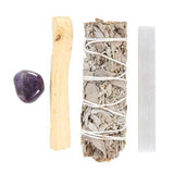 Superdrug Something Different Amethyst Smudge Aromatherapy Kit- Buy online at McGrocer