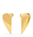 Alaïa Le Coeur Demi earrings brass - British product