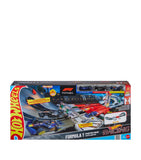 Hot Wheels Formula 1 racing circuit set with three cars - British product