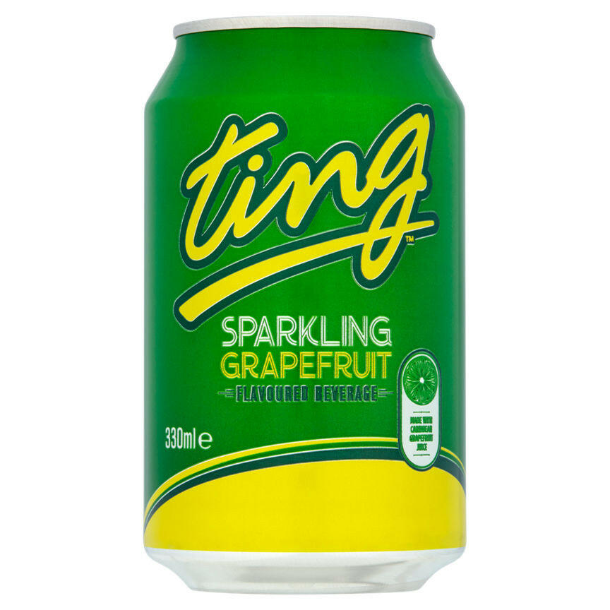 Ting Zesty Caribbean Fruit Fizz African & Caribbean Food ASDA
